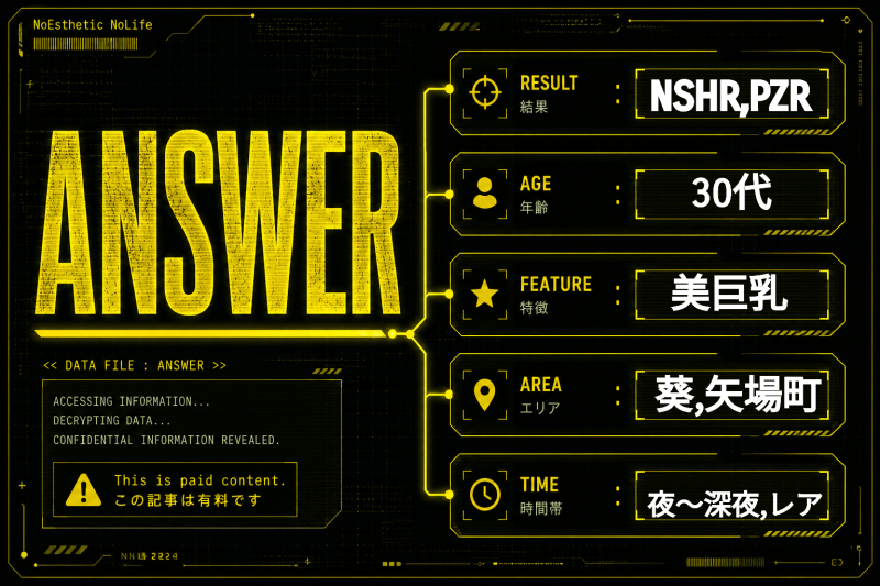 初回NS、30代、ぽっちゃり、可愛い系、美巨乳 ANSWER-7